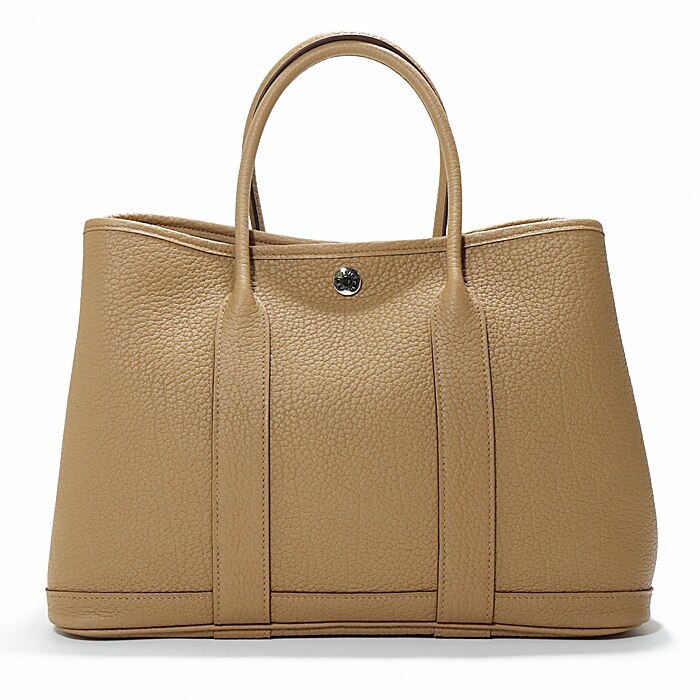 HERMES エルメス ガーデンパーティー 30 TPM ネゴンダ ピスキュイ シルバー金具