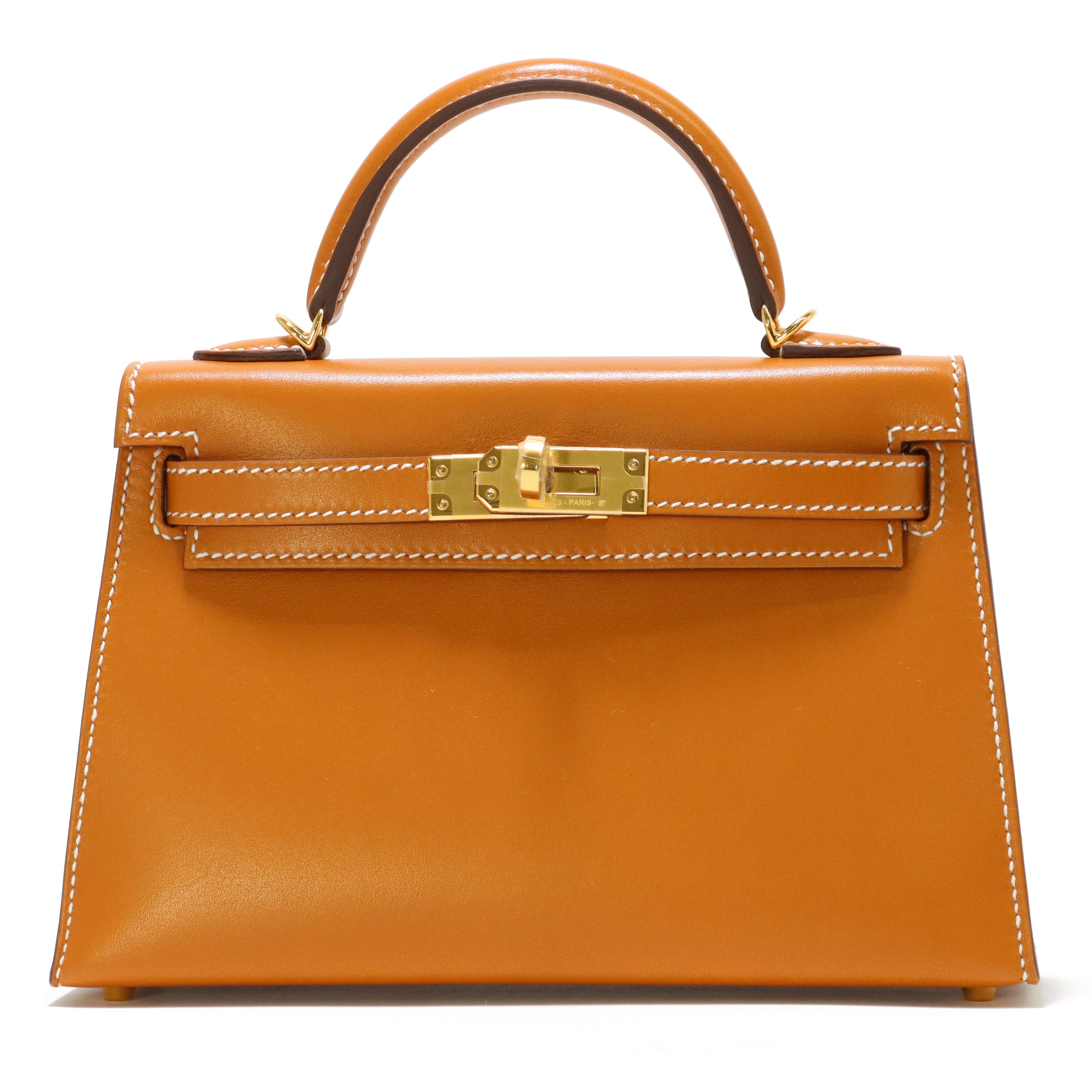 HERMES エルメス ケリー ミニケリー2 ヴォーバトラー ナチュラルサブレ ゴールド金具