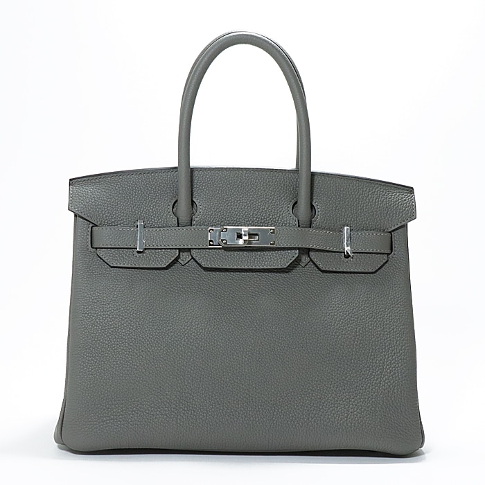 HERMES エルメス バーキン 30 トゴ グリメイヤー シルバー金具