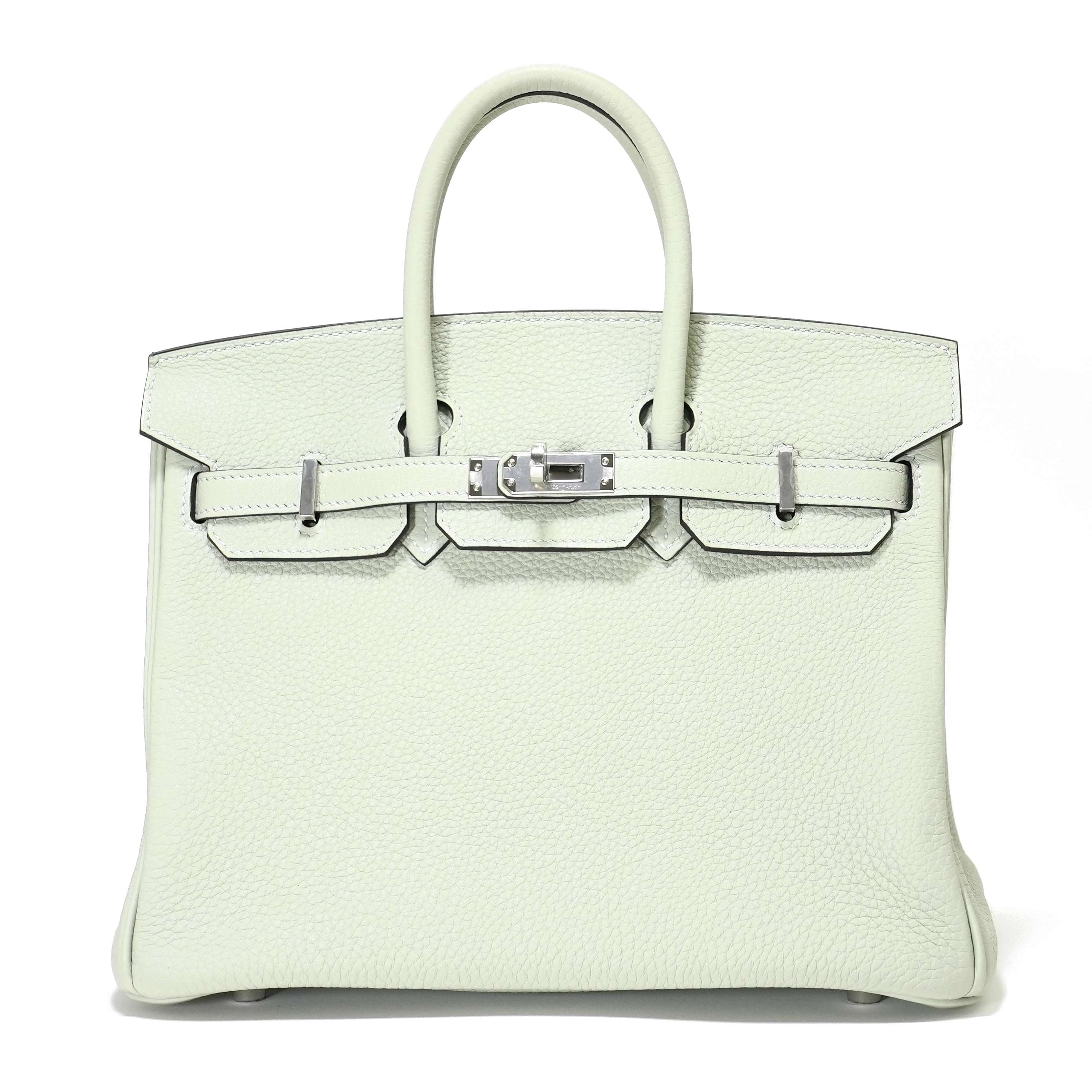 HERMES エルメス バーキン 25 トゴ グリネヴェ シルバー金具