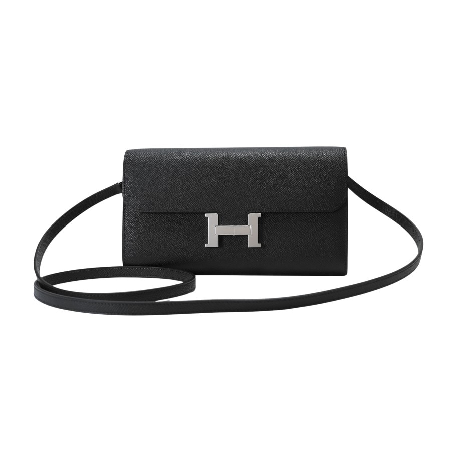 ロングトゥーゴー エプソン ノワール（ブラック） シルバー金具