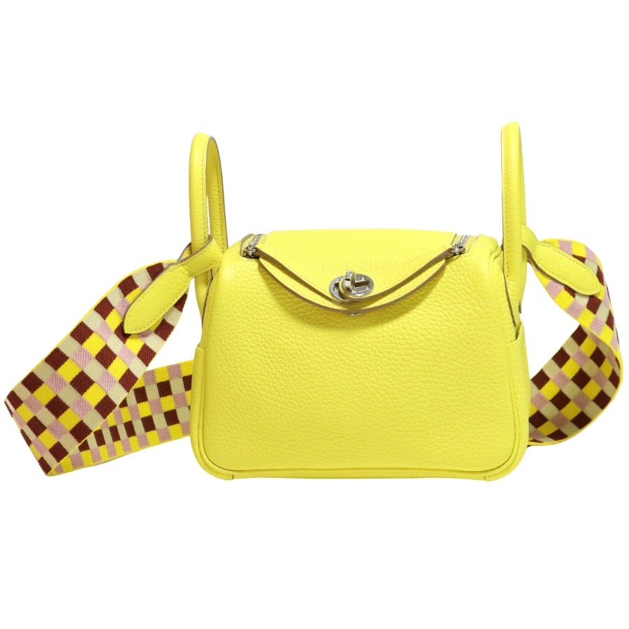 ミニ マキシカドリーユ トリヨンクレマンス ライム（イエロー）シルバー金具