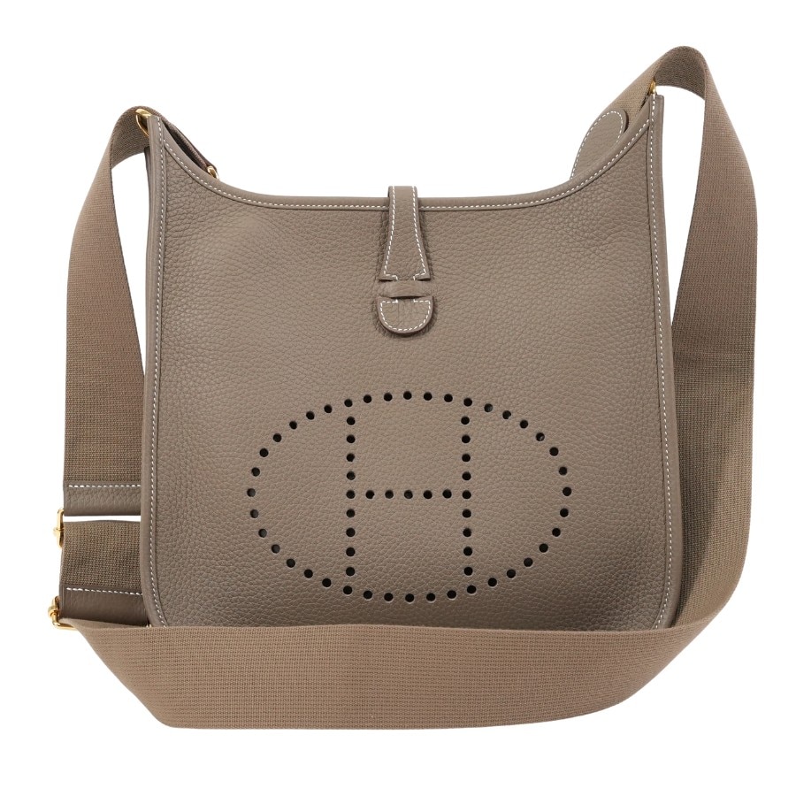 PM トリヨンクレマンス エトゥープ ゴールド金具