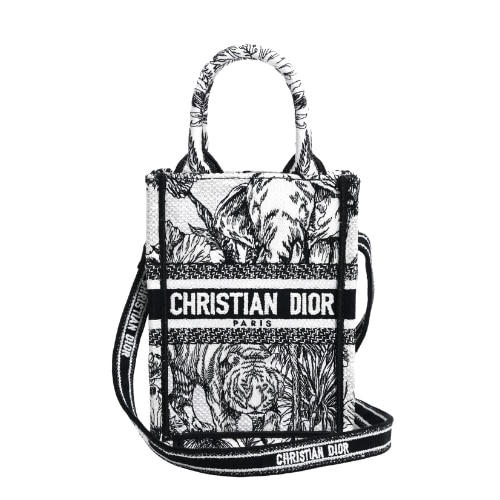 CHRISTIAN DIORブックトート バーティカルバッグ