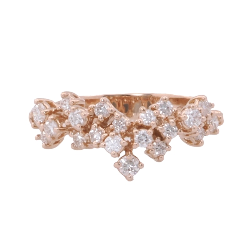 Damiani ダミアーニ ミモザ リング ダイヤモンド ピンクゴールド 9号 20086883