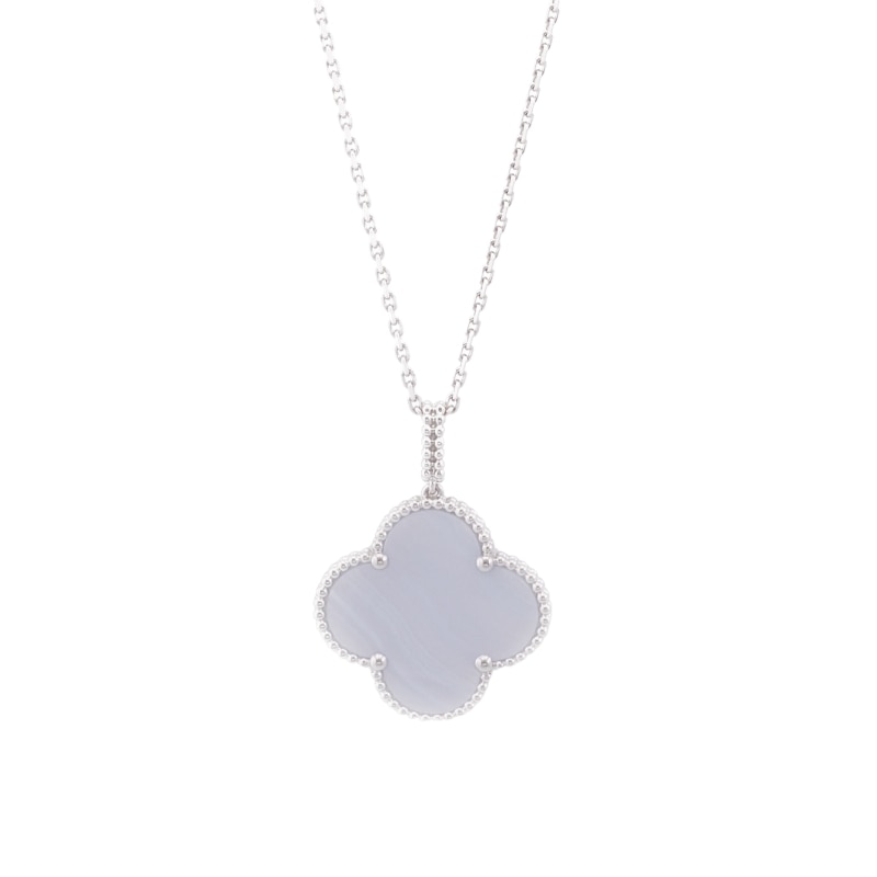 Van Cleef & Arpels ヴァン クリーフ&アーペル アルハンブラ マジック アルハンブラ ネックレス カルセドニー VCARP6L900