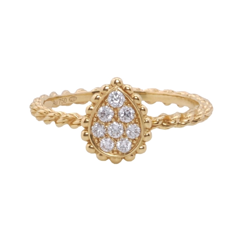 BOUCHERON　ブシュロン セルパンボエム エクストラスモール リング イエローゴールド ダイヤモンド JRG02143 9号【未使用】