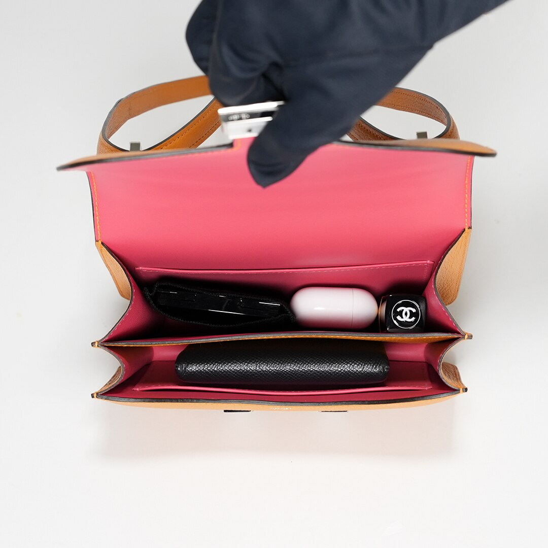 HERMES エルメス コンスタンス 3 ミニ ミロワール エプソン ゴールド ゴールド金具