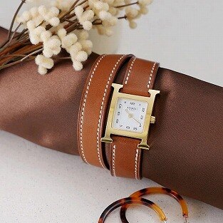  HERMES エルメス Hウォッチ 