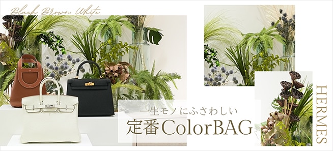 定番カラーバッグ
