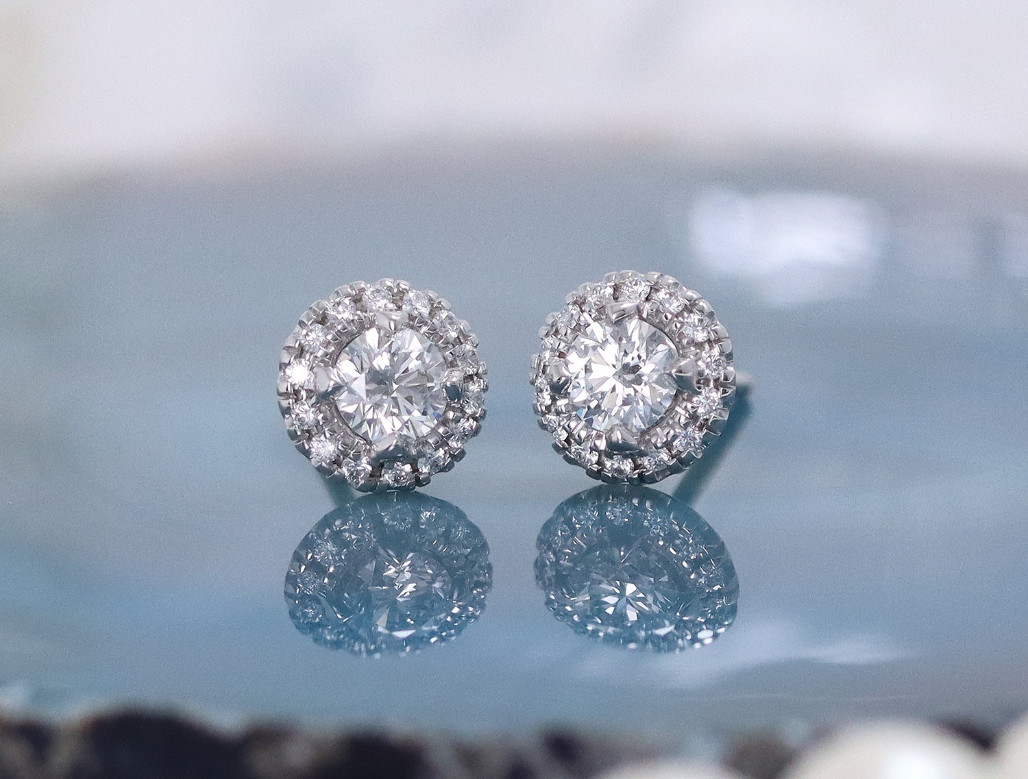 CARTIER カルティエ デスティネ イヤリング ピアス ホワイトゴールド ダイヤモンド N8515160