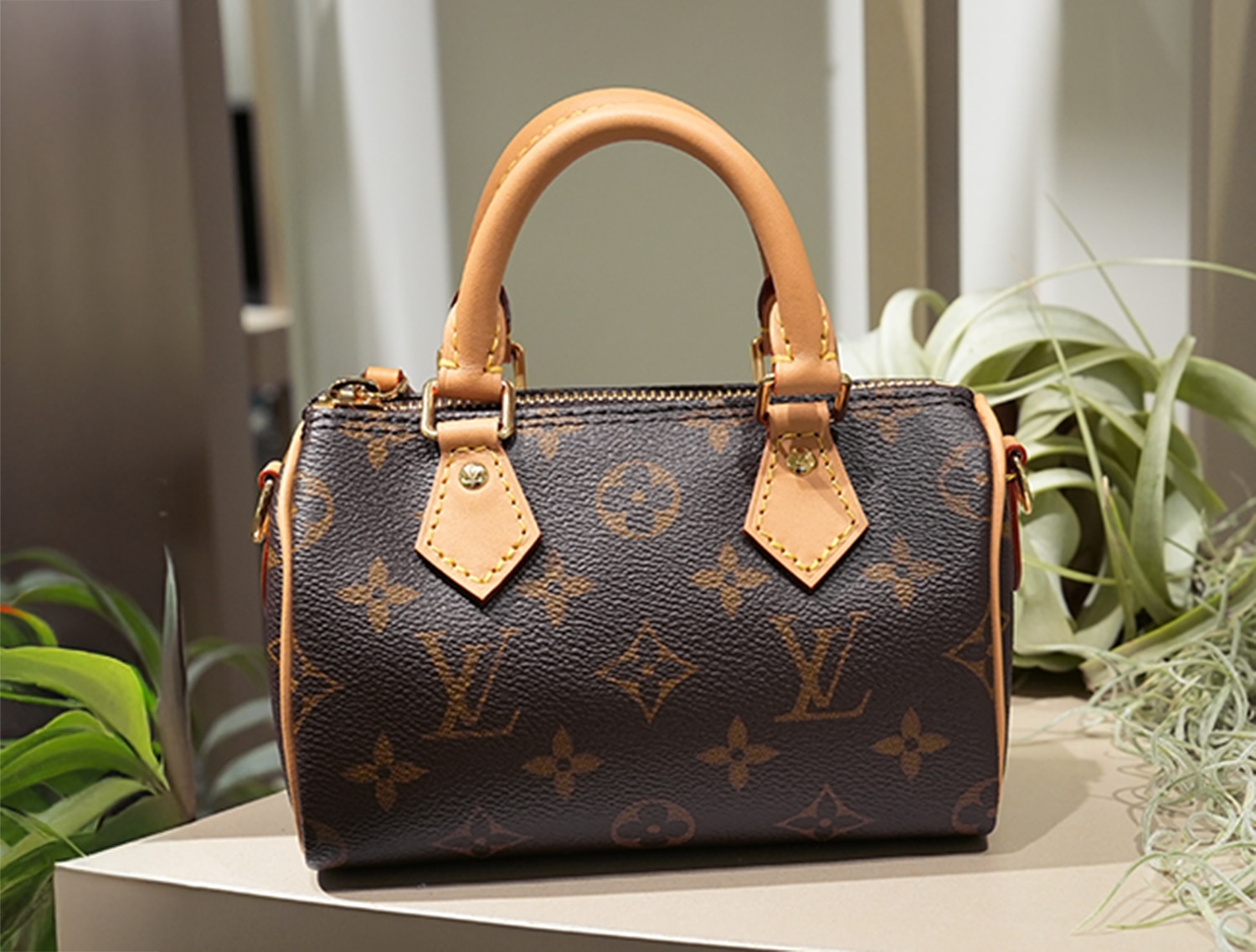 LOUIS VUITTON ルイ・ヴィトン ナノ・スピーディ M81085