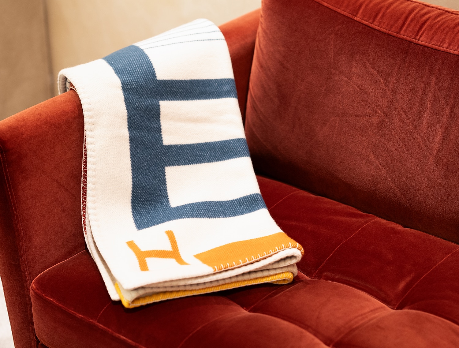 HERMES エルメス プレード ジャカード アヴァロン・ピアノ カザック 103720M