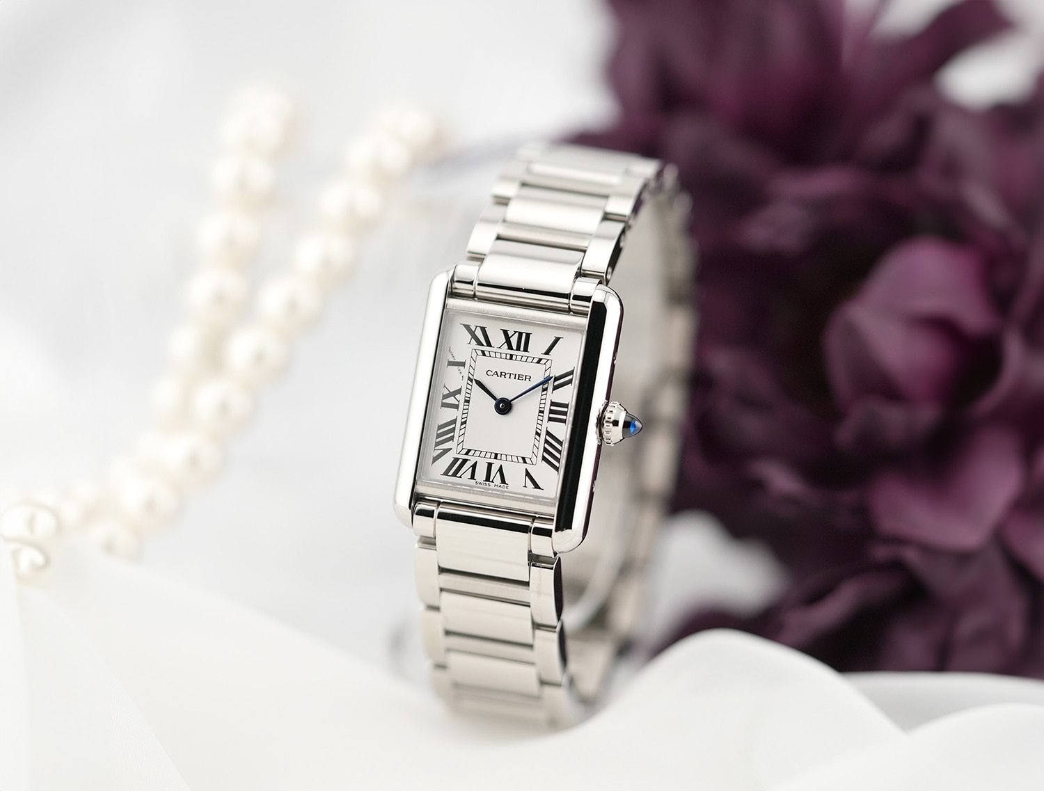 CARTIER カルティエ タンク マスト ドゥ カルティエ ウォッチ SM クォーツ WSTA0107