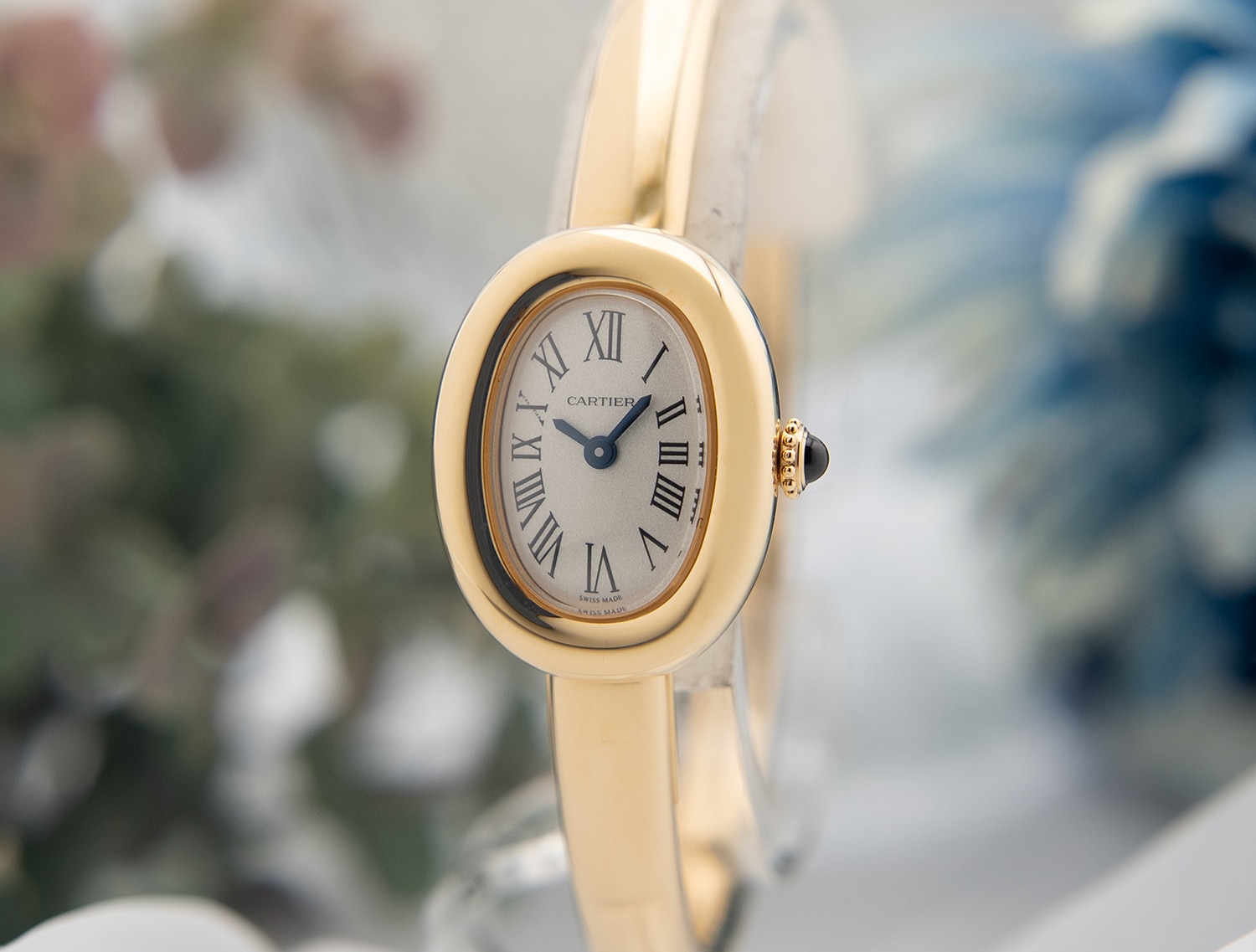 CARTIER カルティエ ベニュワール ウォッチ （サイズ16） ミニモデル イエローゴールド WGBA0045