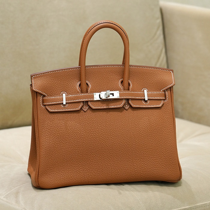 hermes エルメス バーキン25 birkin25 ゴールド シルバー金具