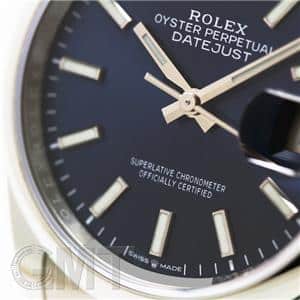 ROLEX ロレックス デイトジャスト 36 126200 ブルー オイスターブレス