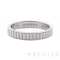 BOUCHERON　ブシュロン キャトル グログラン リング スモール ホワイトゴールド 10号 JAL01170 メイン