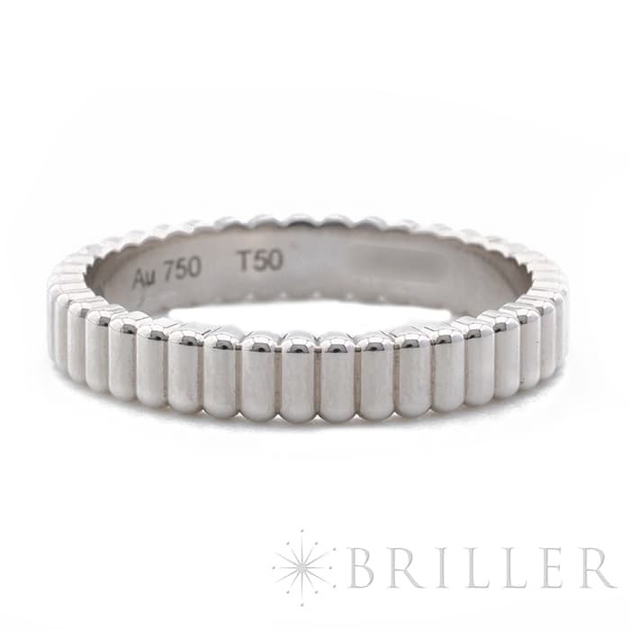 BOUCHERON　ブシュロン キャトル グログラン リング スモール ホワイトゴールド 10号 JAL01170 9