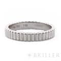BOUCHERON　ブシュロン キャトル グログラン リング スモール ホワイトゴールド 10号 JAL01170 9