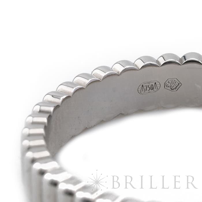 BOUCHERON　ブシュロン キャトル グログラン リング スモール ホワイトゴールド 10号 JAL01170 10