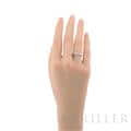 BOUCHERON　ブシュロン キャトル グログラン リング スモール ホワイトゴールド 10号 JAL01170 13