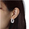 CARTIER カルティエ ラブ フープ ピアス クラシックモデル ダイヤモンド ホワイトゴールド B8022800 13