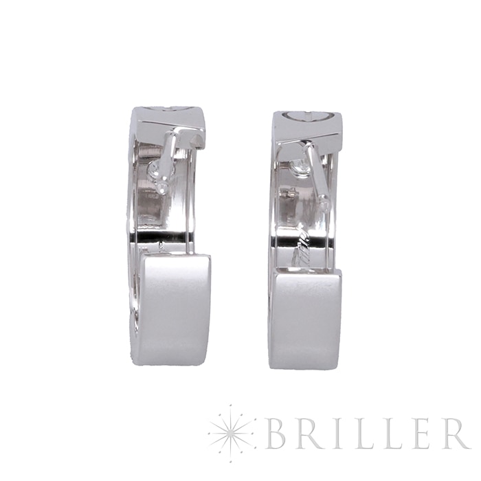 CARTIER カルティエ ラブ フープ ピアス クラシックモデル ダイヤモンド ホワイトゴールド B8022800 1