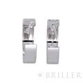 CARTIER カルティエ ラブ フープ ピアス クラシックモデル ダイヤモンド ホワイトゴールド B8022800 1