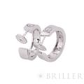 CARTIER カルティエ ラブ フープ ピアス クラシックモデル ダイヤモンド ホワイトゴールド B8022800 6