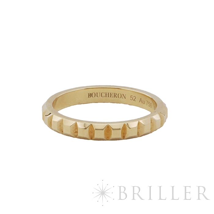 BOUCHERON　ブシュロン キャトル クルドパリ リング ミディアム イエローゴールド 12号 JAL00008【未使用】 メイン