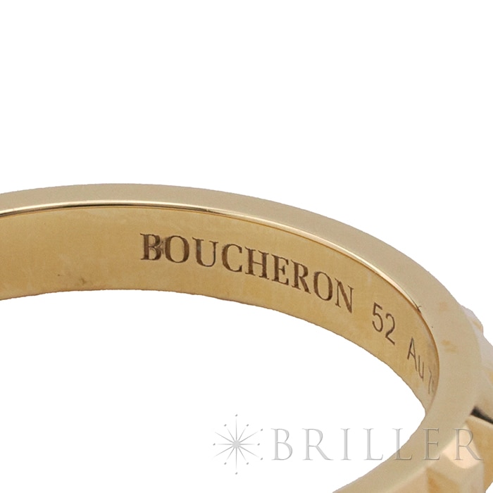 BOUCHERON　ブシュロン キャトル クルドパリ リング ミディアム イエローゴールド 12号 JAL00008【未使用】 10