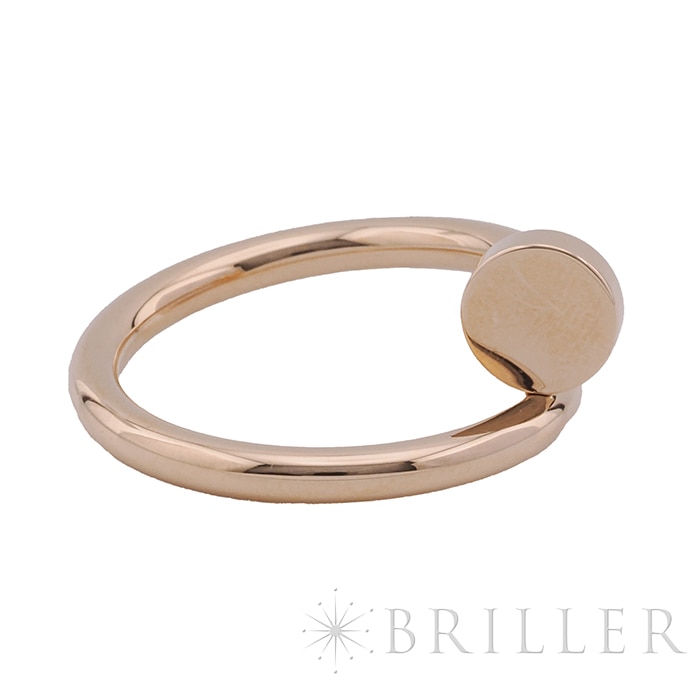 CARTIER カルティエ ジュストアンクル リング クラシックモデル ピンクゴールド 18号 10