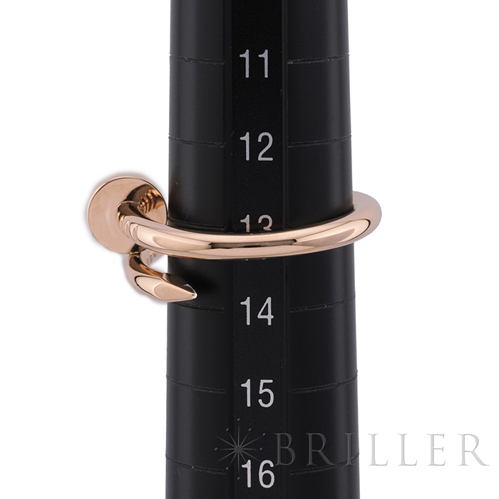 CARTIER カルティエ ジュストアンクル リング クラシックモデル ピンクゴールド 18号 12