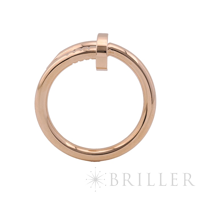CARTIER カルティエ ジュストアンクル リング クラシックモデル ピンクゴールド 18号 3