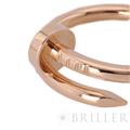 CARTIER カルティエ ジュストアンクル リング クラシックモデル ピンクゴールド 18号 5