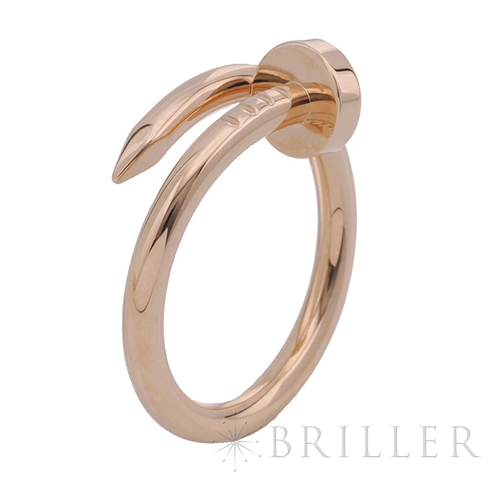 CARTIER カルティエ ジュストアンクル リング クラシックモデル ピンクゴールド 18号 8