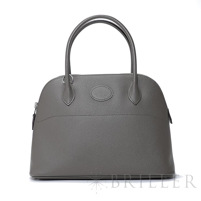 中古)HERMES エルメス ボリード 27 エプソン エタン シルバー金具 