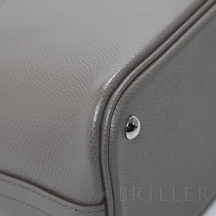HERMES エルメス ボリード 27 エプソン エタン シルバー金具 22