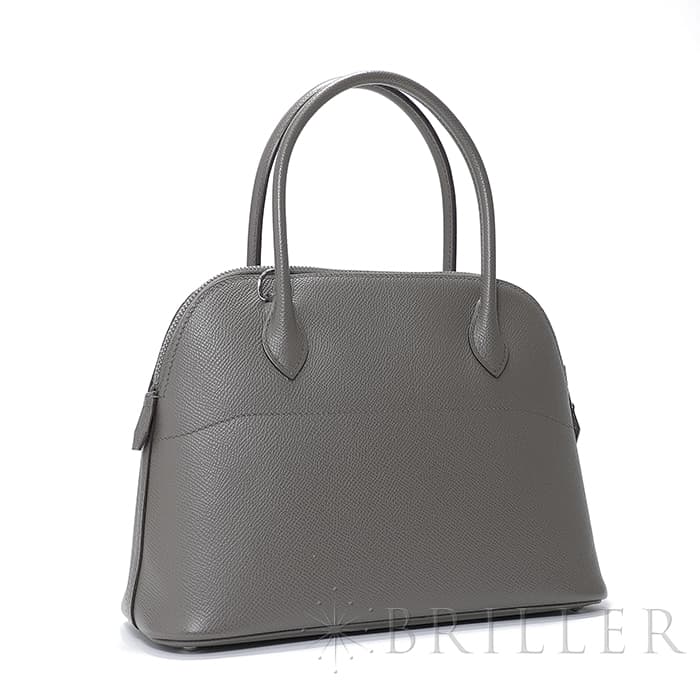 HERMES エルメス ボリード 27 エプソン エタン シルバー金具 26