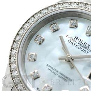 ROLEX ロレックス デイトジャスト 28 279384RBR ホワイトシェル  ジュビリーブレスレット