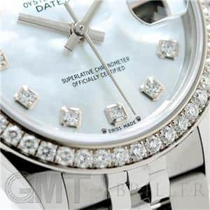 ROLEX ロレックス デイトジャスト 28 279384RBR ホワイトシェル  ジュビリーブレスレット