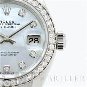ROLEX ロレックス デイトジャスト 28 279384RBR ホワイトシェル  ジュビリーブレスレット