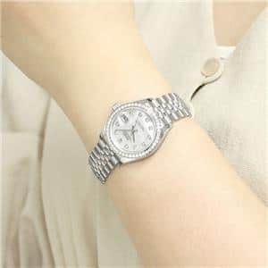 ROLEX ロレックス デイトジャスト 28 279384RBR ホワイトシェル  ジュビリーブレスレット