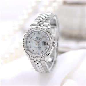 ROLEX ロレックス デイトジャスト 28 279384RBR ホワイトシェル  ジュビリーブレスレット