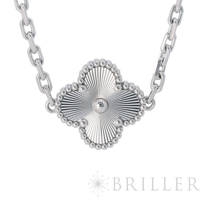 Van Cleef & Arpels ヴァン クリーフ&アーペル アルハンブラ ヴィンテージ アルハンブラ ブレスレット 5モチーフ ホワイトゴールド ギョーシェ VCARP9XE00 3