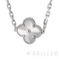 Van Cleef & Arpels ヴァン クリーフ&アーペル アルハンブラ ヴィンテージ アルハンブラ ブレスレット 5モチーフ ホワイトゴールド ギョーシェ VCARP9XE00 4