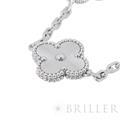 Van Cleef & Arpels ヴァン クリーフ&アーペル アルハンブラ ヴィンテージ アルハンブラ ブレスレット 5モチーフ ホワイトゴールド ギョーシェ VCARP9XE00 5