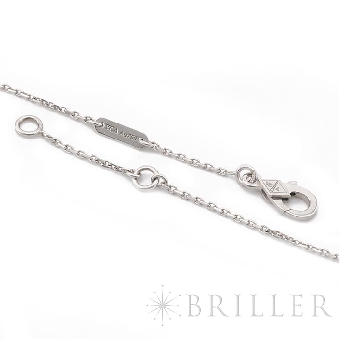 Van Cleef & Arpels ヴァン クリーフ&アーペル ソクラテス ペンダント ネックレス 1フラワー ホワイトゴールド ダイヤモンド VCARG44200 10