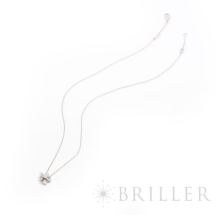 Van Cleef & Arpels ヴァン クリーフ&アーペル ソクラテス ペンダント ネックレス 1フラワー ホワイトゴールド ダイヤモンド VCARG44200 12